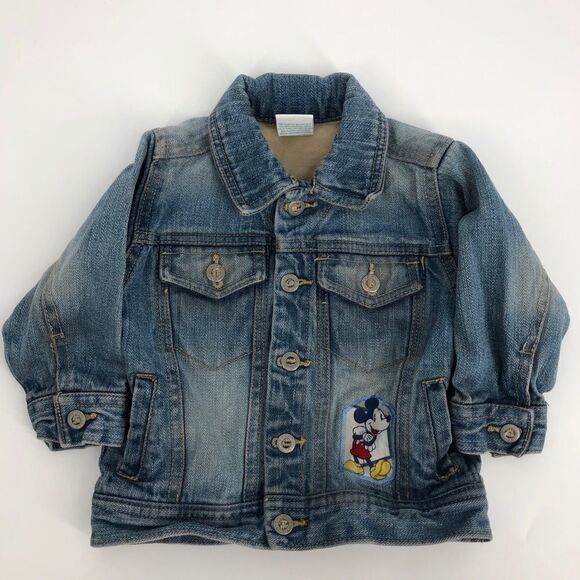 Disney Patchwork Denim Jacket - Picture 1 of 5